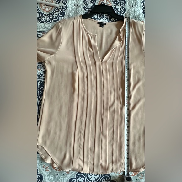 Ann Taylor ruffle sleeve blouse - Picture 6 of 7